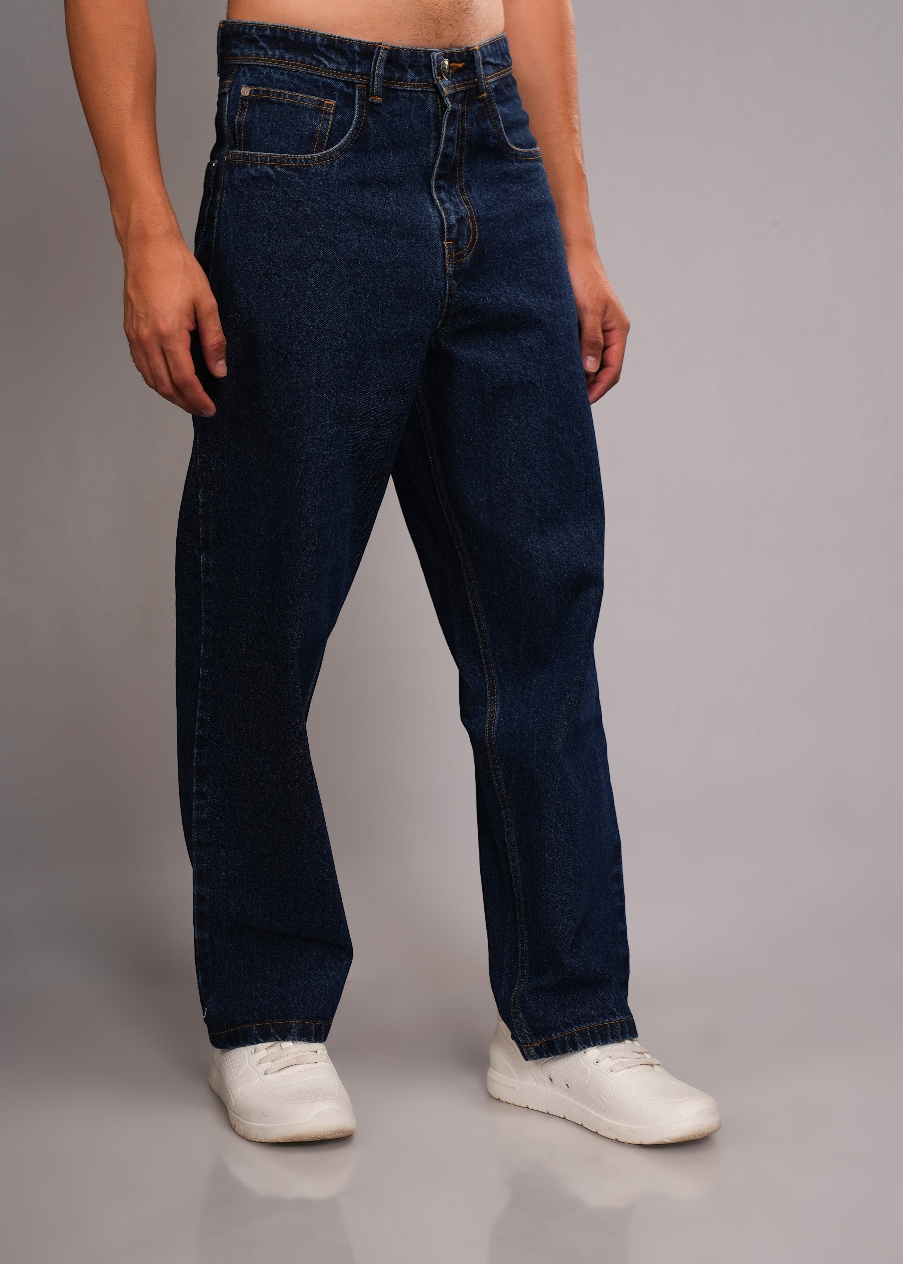 Mens Wide Leg Jeans